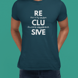 Social Fatigue Reclusive Reappearance Tee Minimalist Satire Identity Shirt - Guilty Kick Apparel