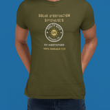 Solar Degradation Specialists T-Shirt Funny Sun Protection Satire Tee - Guilty Kick Apparel