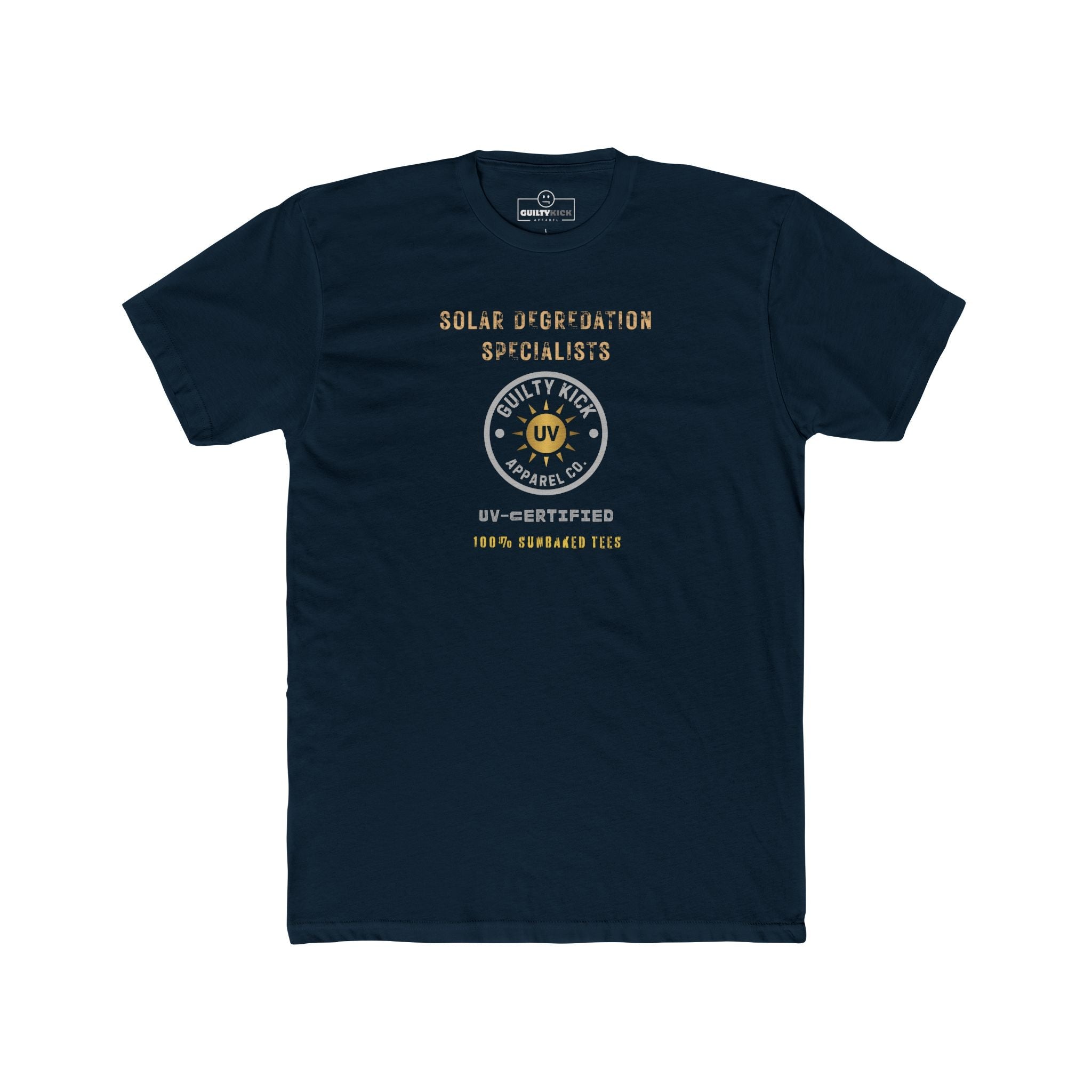 Solar Degradation Specialists T-Shirt Funny Sun Protection Satire Tee - Guilty Kick Apparel
