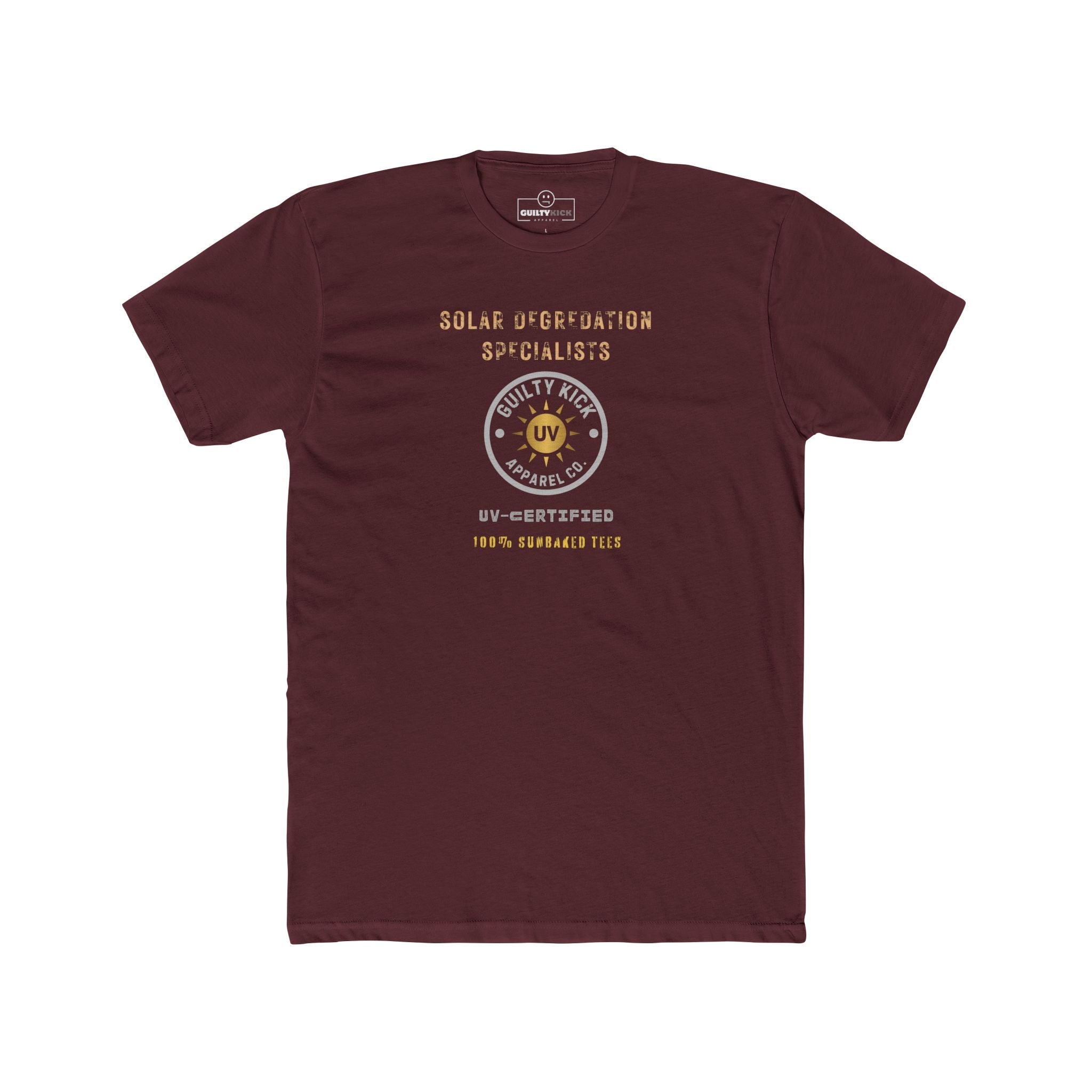 Solar Degradation Specialists T-Shirt Funny Sun Protection Satire Tee - Guilty Kick Apparel