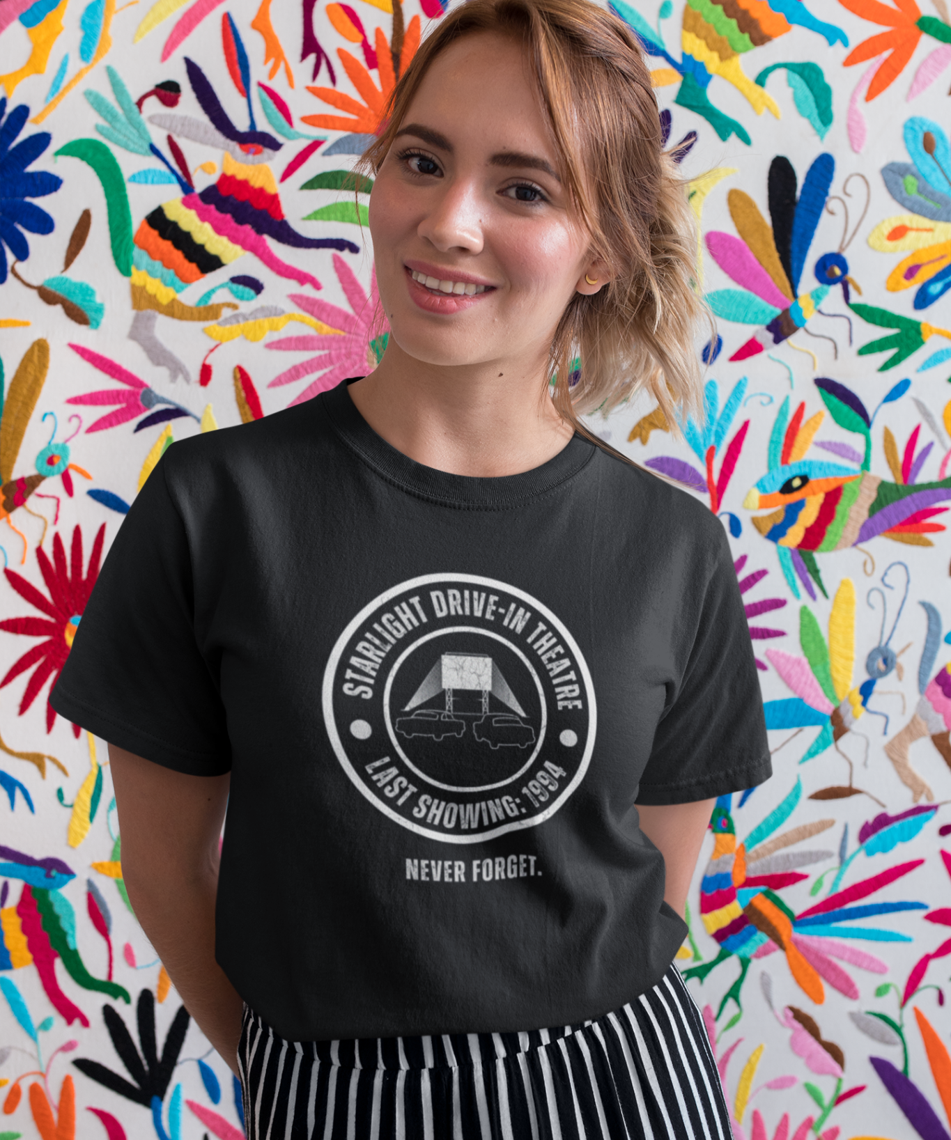 Starlight Drive - In Theatre 1994 Vintage Distressed Retro Movie T-Shirt - Guilty Kick Apparel