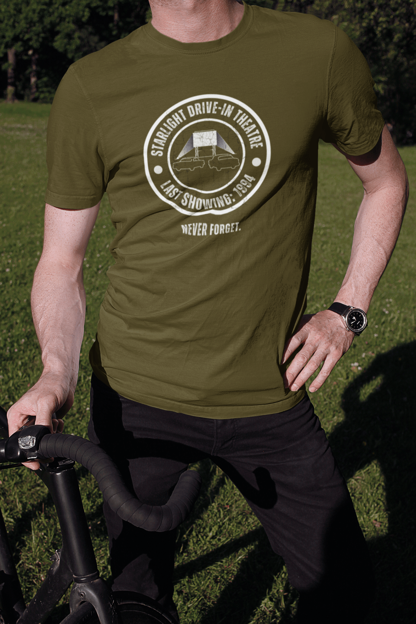 Starlight Drive - In Theatre 1994 Vintage Distressed Retro Movie T-Shirt - Guilty Kick Apparel