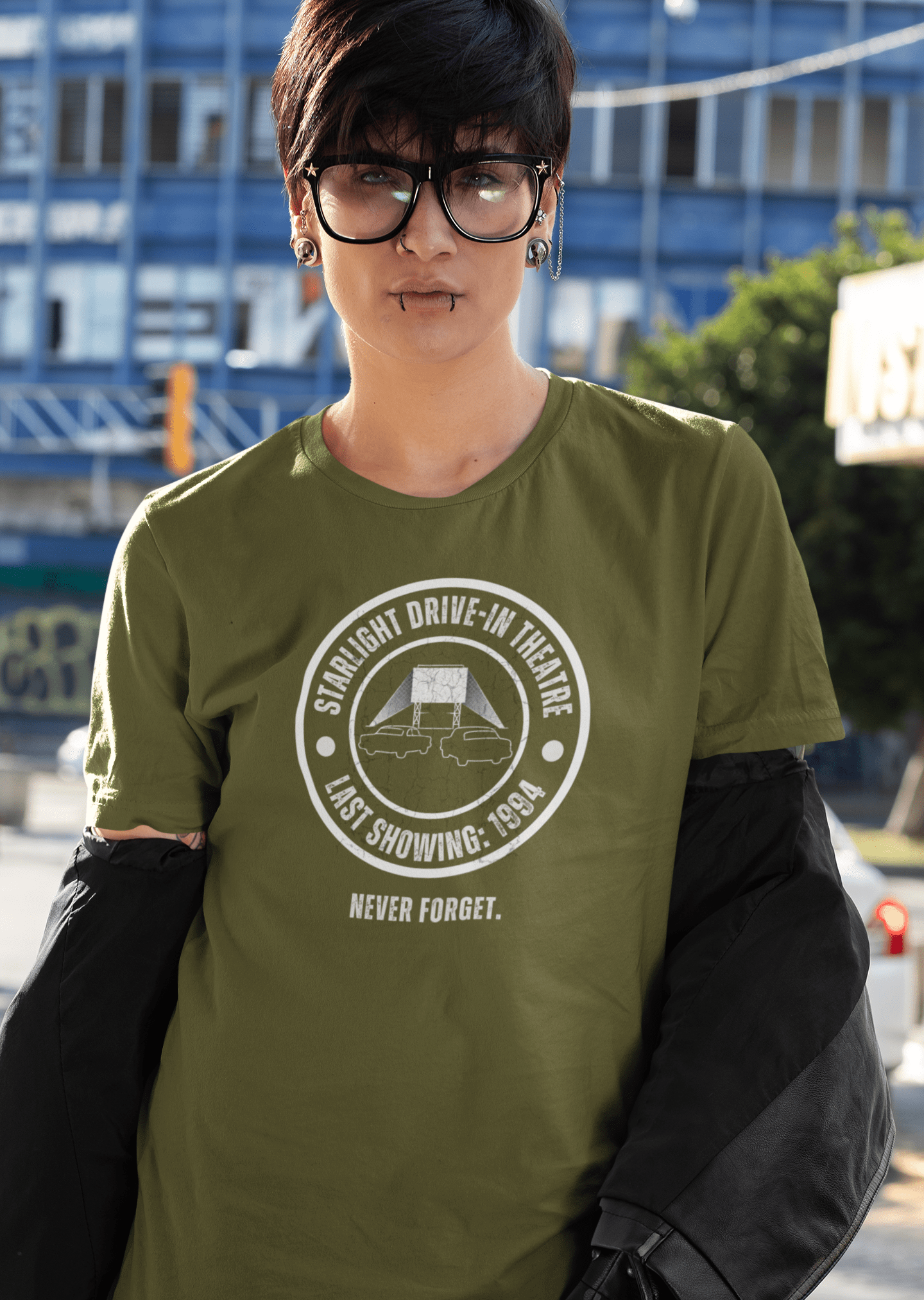 Starlight Drive - In Theatre 1994 Vintage Distressed Retro Movie T-Shirt - Guilty Kick Apparel