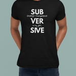 Strategic Incompetence Subversive Tee, Funny Corporate Satire Shirt, Identity Collection Minimalist Graphic T-Shirt - Guilty Kick Apparel