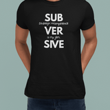 Strategic Incompetence Subversive Tee, Funny Corporate Satire Shirt, Identity Collection Minimalist Graphic T-Shirt - Guilty Kick Apparel