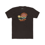 Summer Time Shut Up And Enjoy It T-Shirt Retro 70s Sunset Funny Sarcastic Beach Tee - Guilty Kick Apparel