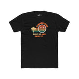 Summer Time Shut Up And Enjoy It T-Shirt Retro 70s Sunset Funny Sarcastic Beach Tee - Guilty Kick Apparel