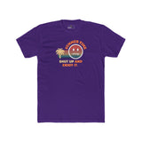 Summer Time Shut Up And Enjoy It T-Shirt Retro 70s Sunset Funny Sarcastic Beach Tee - Guilty Kick Apparel