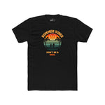Summer Vibes Don't Be A Dick T-Shirt Retro 70s Sunset Funny Sarcastic Beach Tee - Guilty Kick Apparel