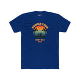Summer Vibes Don't Be A Dick T-Shirt Retro 70s Sunset Funny Sarcastic Beach Tee - Guilty Kick Apparel