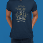 Susannah Martin 1692 Salem Witch Pardoned 2001 - Humorous Satire T-Shirt - Guilty Kick Apparel