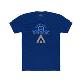 Swimming in the Deep End Tee Absurdist Introvert Zipper Smile Graphic T-Shirt - Guilty Kick Apparel