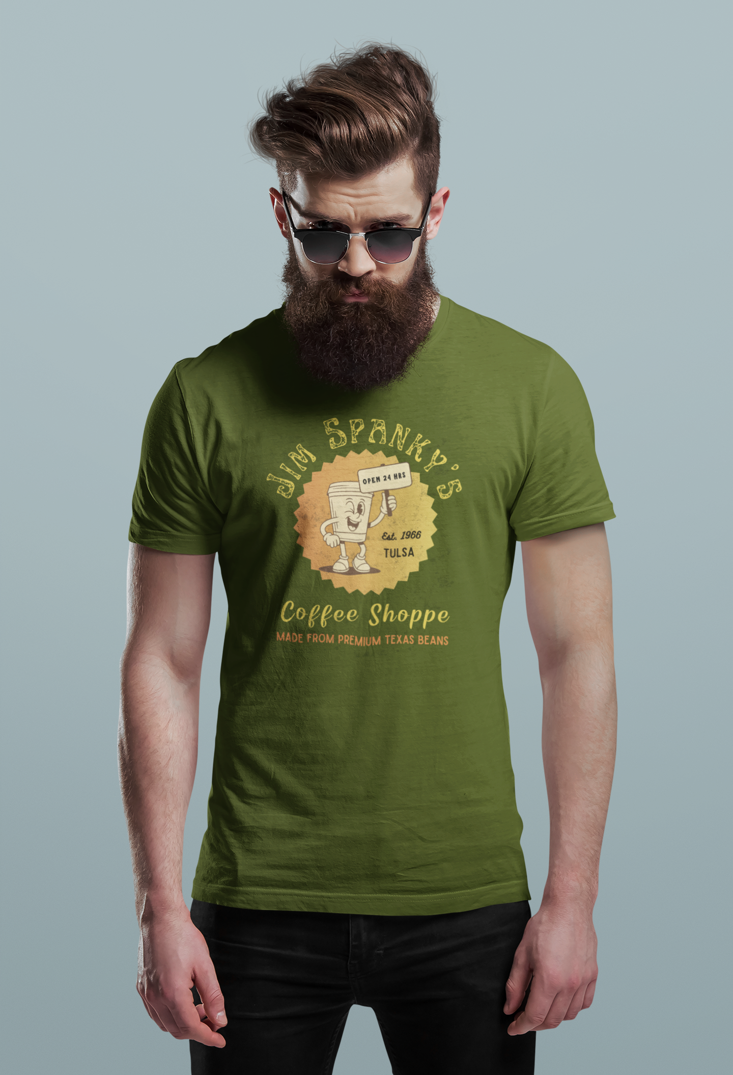 Vintage Coffee Shop Graphic Tee