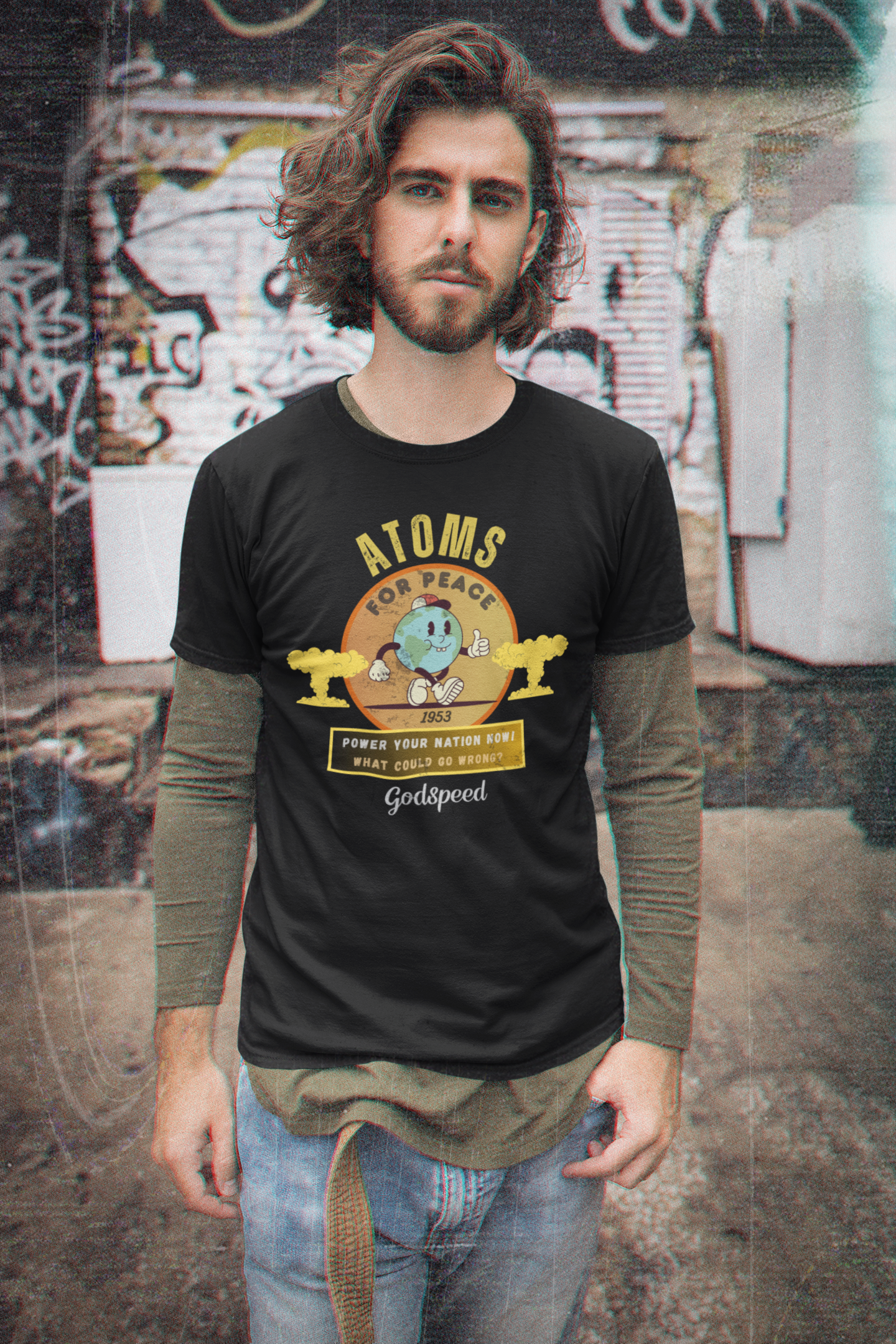 Atoms for Peace Vintage Tee