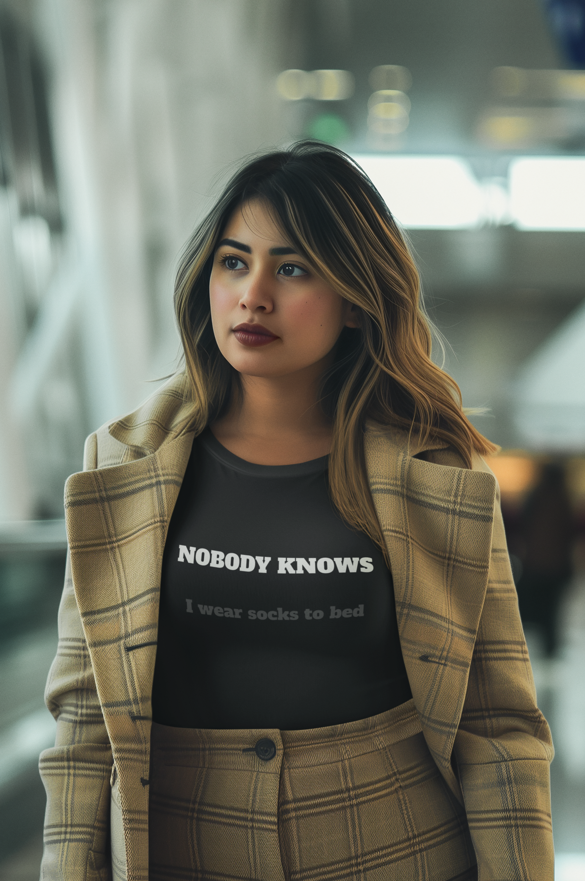 Nobody Knows I wear socks to bed