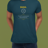 Shhh I Can't Pronounce Charcuterie Funny Graphic T-Shirt | Guilty Kick Confessions Collection