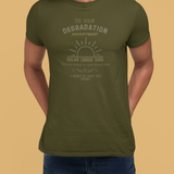 The Solar Degradation Department "Solar Cured Tees" Vintage Graphic T-Shirt, The Brand New Vintage Sun-Baked Collection