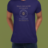 Solar Degradation Specialists T-Shirt Funny Sun Protection Satire Tee