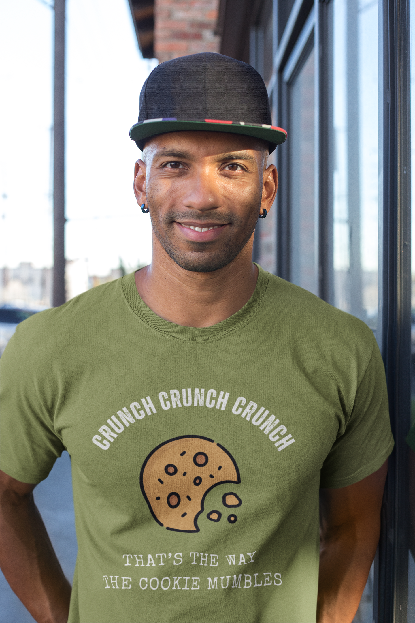 Cookie Pun T-Shirt - Unisex Tri-Blend Tee