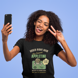 Vintage Appletini Existential Crisis T-Shirt - 1996 Retro Cocktail Parody Tee