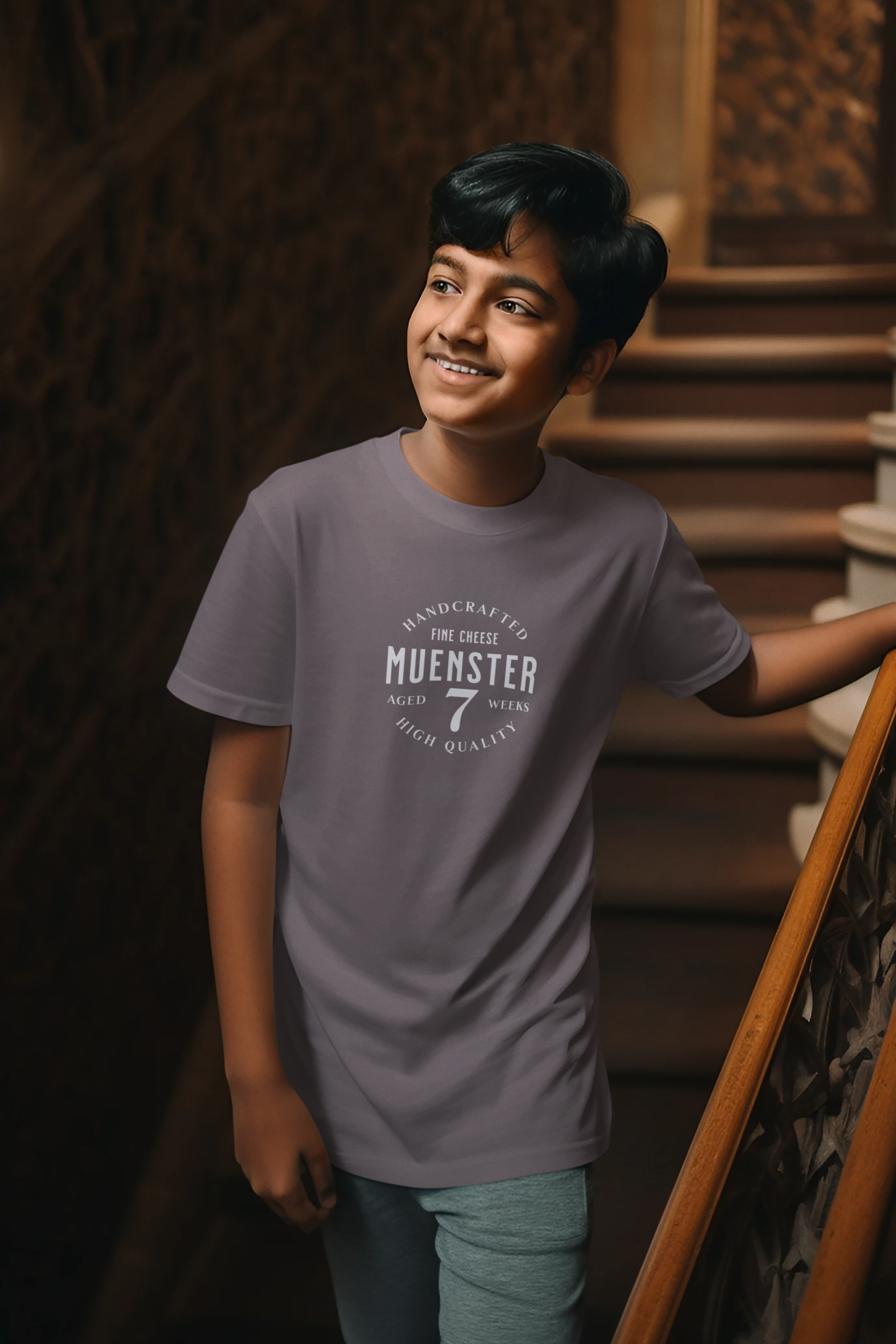 Muenster Cheese Parody Tee