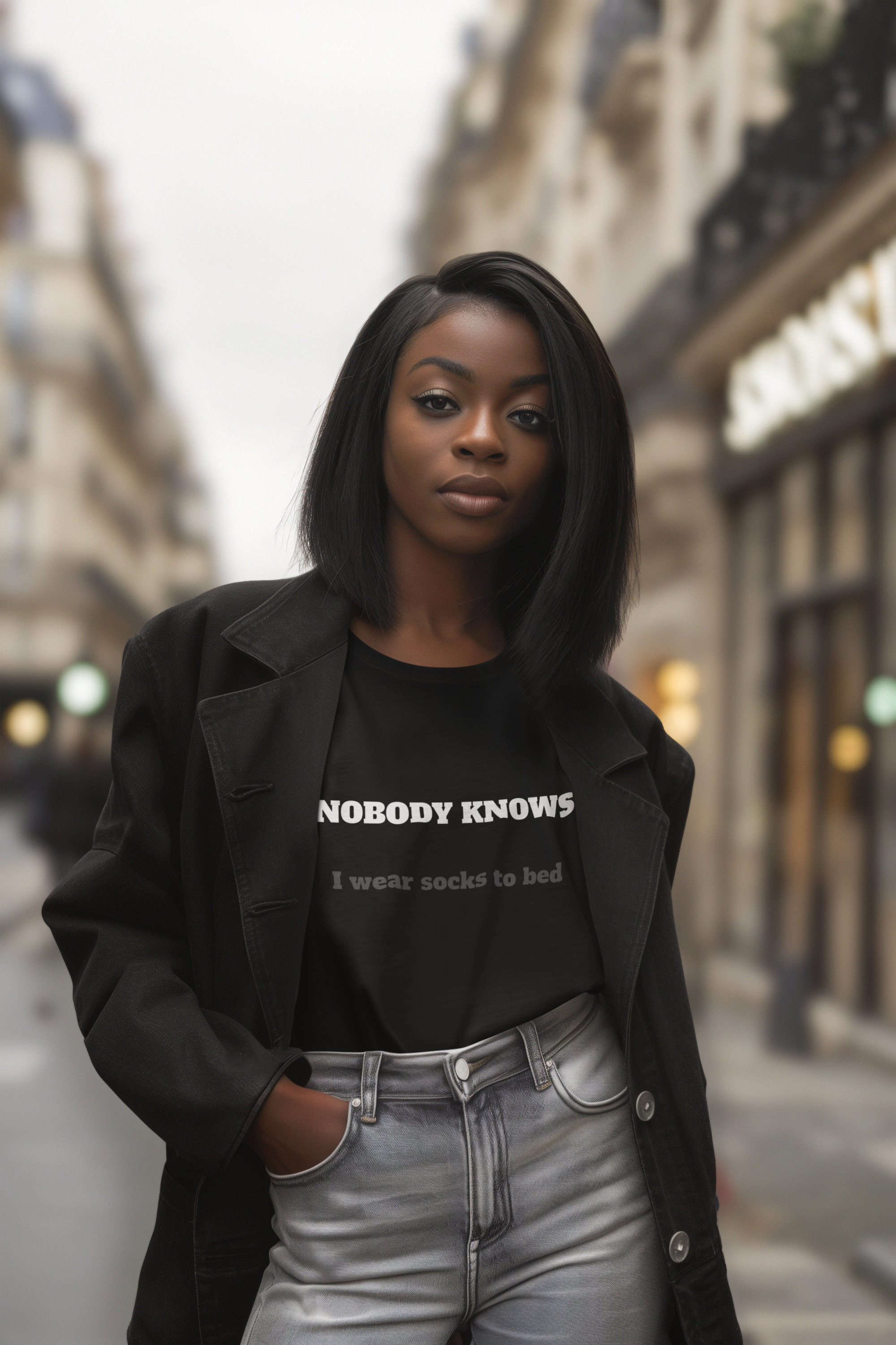 Nobody Knows I wear socks to bed