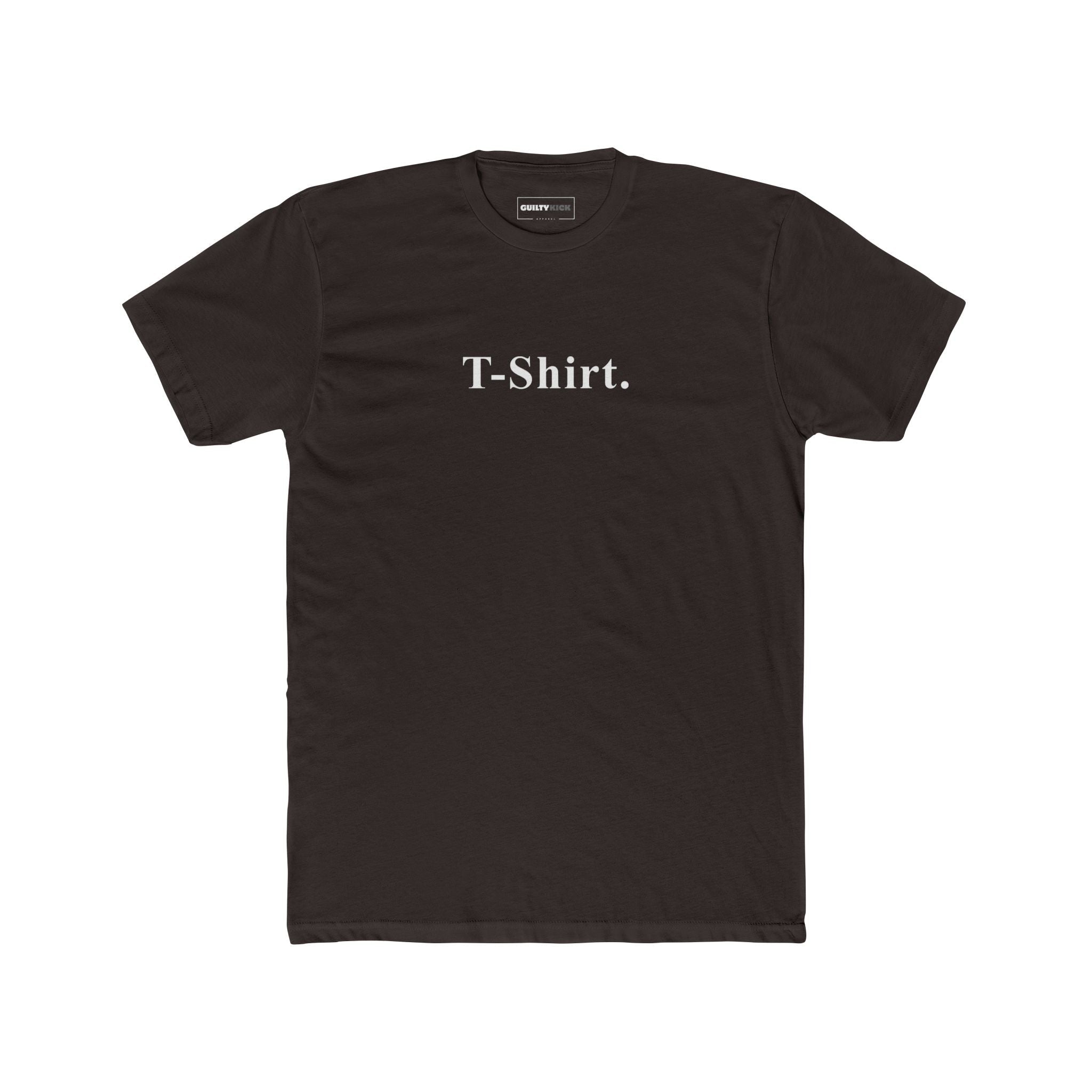 T-Shirt. The Ultimate Literal Minimalist Graphic Tee - Guilty Kick Apparel