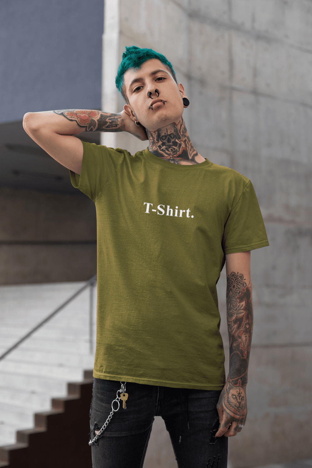 T-Shirt. The Ultimate Literal Minimalist Graphic Tee - Guilty Kick Apparel