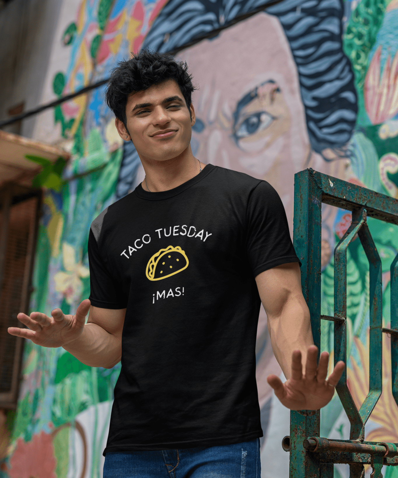 Taco Tuesday "¡Mas!" T-Shirt - Funny Mexican Food Lover Gift - Guilty Kick Apparel