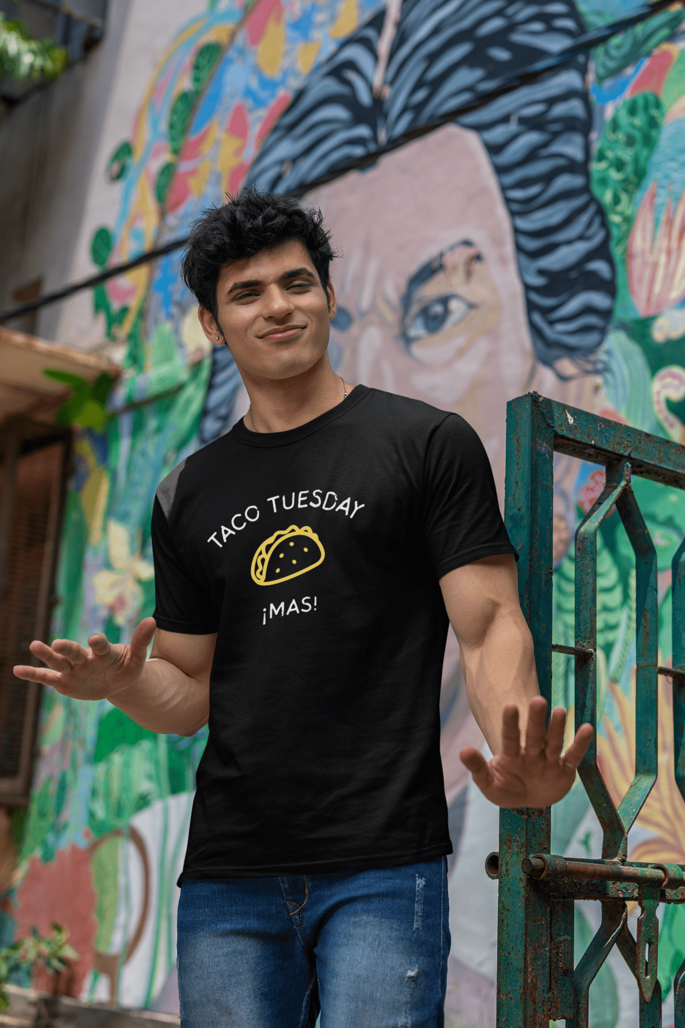 Taco Tuesday "¡Mas!" T-Shirt - Funny Mexican Food Lover Gift - Guilty Kick Apparel