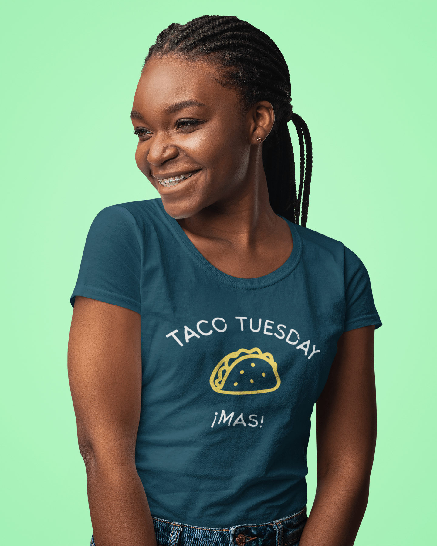 Taco Tuesday "¡Mas!" T-Shirt - Funny Mexican Food Lover Gift - Guilty Kick Apparel