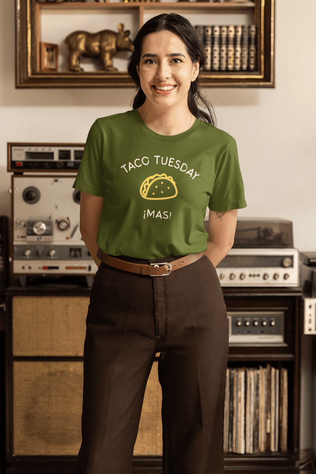 Taco Tuesday "¡Mas!" T-Shirt - Funny Mexican Food Lover Gift - Guilty Kick Apparel