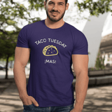Taco Tuesday "¡Mas!" T-Shirt - Funny Mexican Food Lover Gift - Guilty Kick Apparel