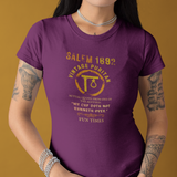Salem 1692 Vintage Puritan T-Shirt | Sarcastic Witch Trials Parody Graphic Tee, Funny Dark Humor Gallow Gallows Halloween Shirt