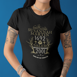 Susannah Martin 1692 Salem Witch Pardoned 2001 - Humorous Satire T-Shirt