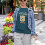 Technically Fifty Percent Banana, One Hundred Percent Bitter, Funny Sarcastic Fruit Parody T-Shirt - Guilty Kick Apparel