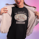 The American Way: Vintage 1930s Cereal Parody "Complete Nervous Breakdown" T-Shirt - Guilty Kick Apparel