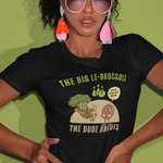 The Big Le - Broccoli T-Shirt | Funny Vintage Vegetable Parody Tee - Guilty Kick Apparel