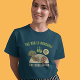 The Big Le - Broccoli T-Shirt | Funny Vintage Vegetable Parody Tee - Guilty Kick Apparel