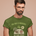 The Big Le - Broccoli T-Shirt | Funny Vintage Vegetable Parody Tee - Guilty Kick Apparel