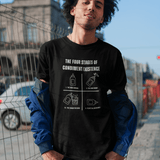 The Condiment Life Cycle: A Tragicomic Tee - Guilty Kick Apparel