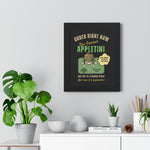 The Famous Appletini (Invented 1996) - Regret - Filled Retro Drink Poster - Guilty Kick Apparel