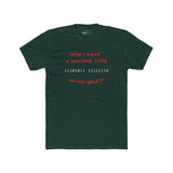 The "Ho - Ho - What?" Programmer Holiday Action Movie Parody Tee - Guilty Kick Apparel