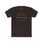 The "Ho - Ho - What?" Programmer Holiday Action Movie Parody Tee - Guilty Kick Apparel