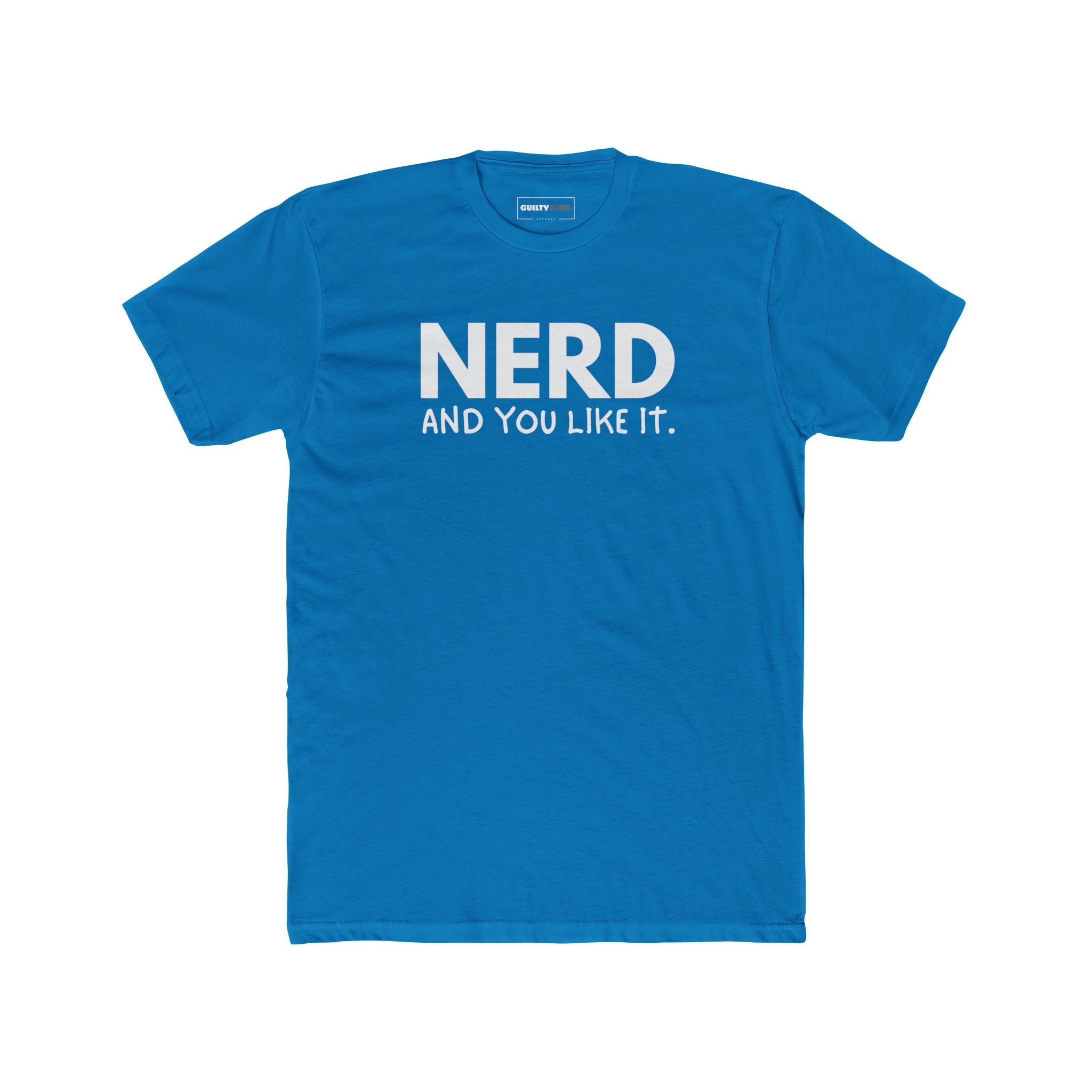 The "Irresistibly Intellectual" Nerd Identity Tee - Guilty Kick Apparel