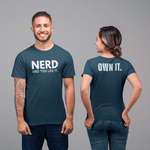 The "Irresistibly Intellectual" Nerd Identity Tee - Guilty Kick Apparel