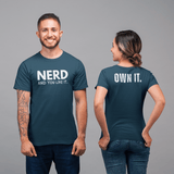 The "Irresistibly Intellectual" Nerd Identity Tee - Guilty Kick Apparel