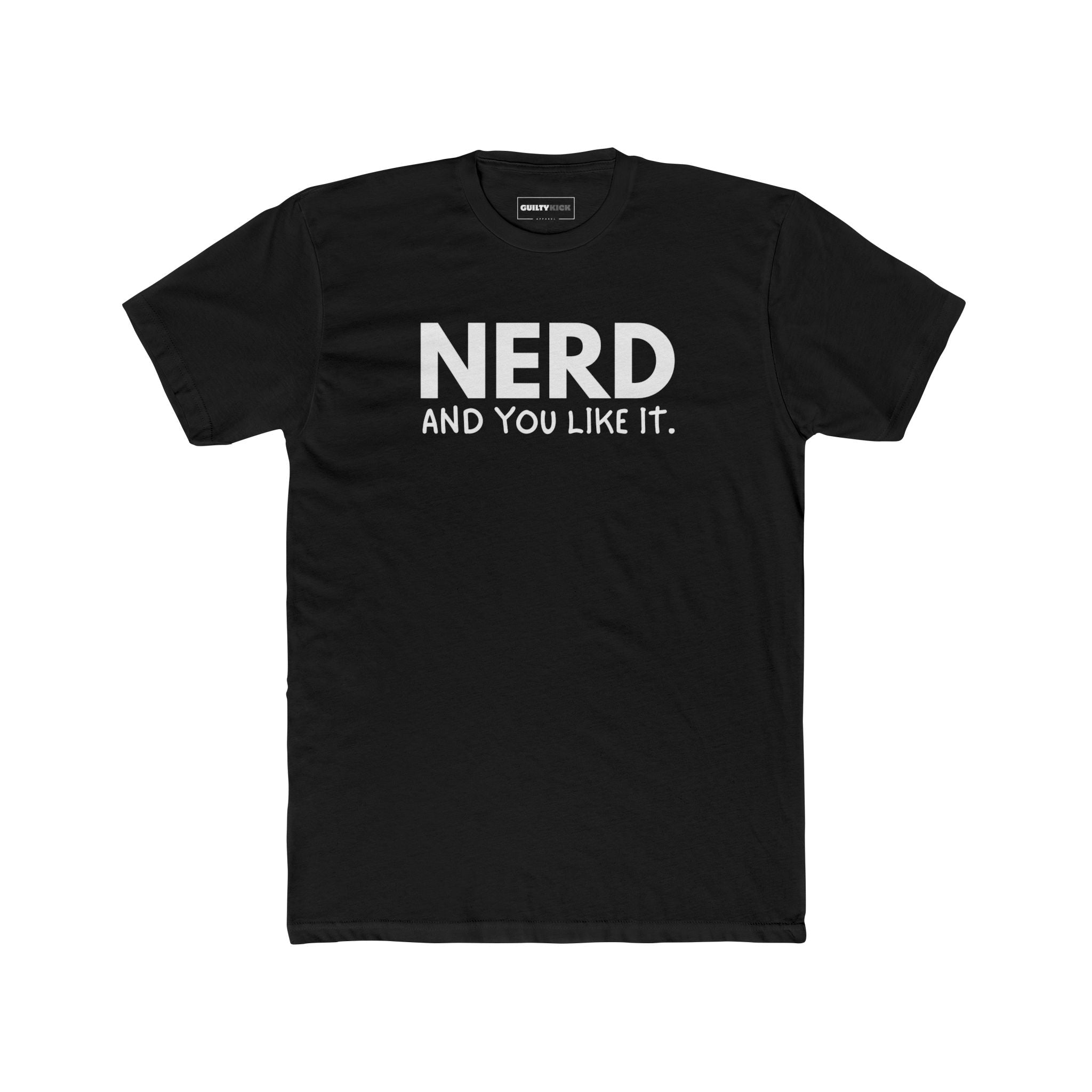 The "Irresistibly Intellectual" Nerd Identity Tee - Guilty Kick Apparel