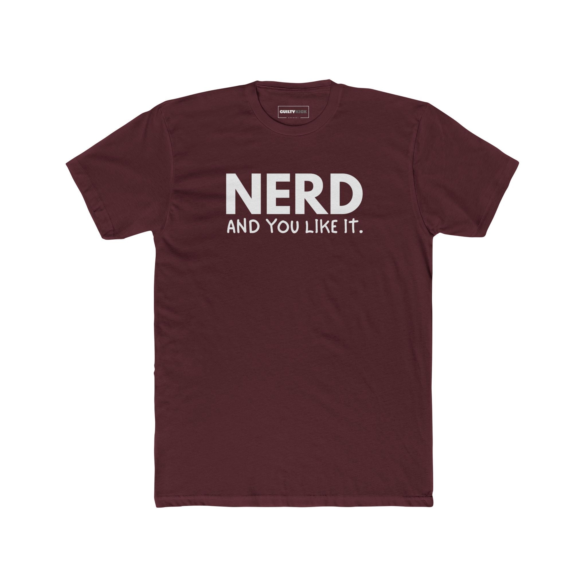 The "Irresistibly Intellectual" Nerd Identity Tee - Guilty Kick Apparel