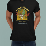 The Ol' Boot - Liquor Cafe T-Shirt: Red Hot Texas Chili | Funny Vintage Diner Mascot Tee | We'll Bring Flowers to Your Funeral - Guilty Kick Apparel